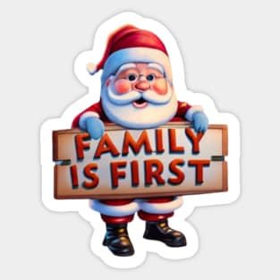 Family is First Sticker